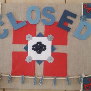 Custom closed signs