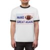 Make Football Great Again | USA Ringer Tee - Image 2