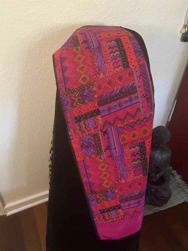 Retro Pink and Purple Scarf