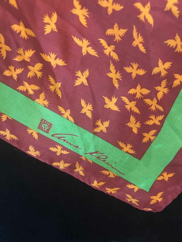 Anne Klein - Retro Silk Scarf - Image 2
