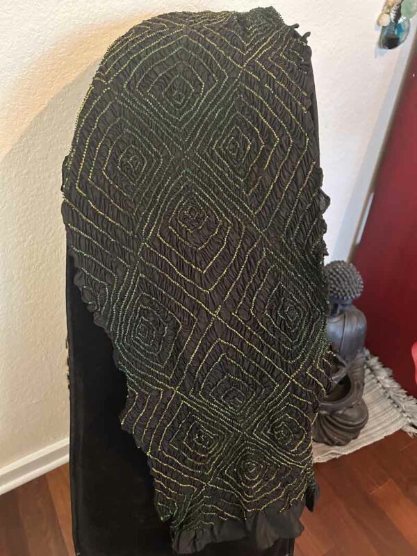 Black Textured Mini