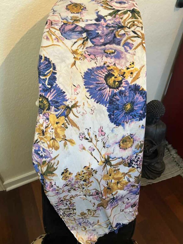 Whit Floral Chico's Scarf