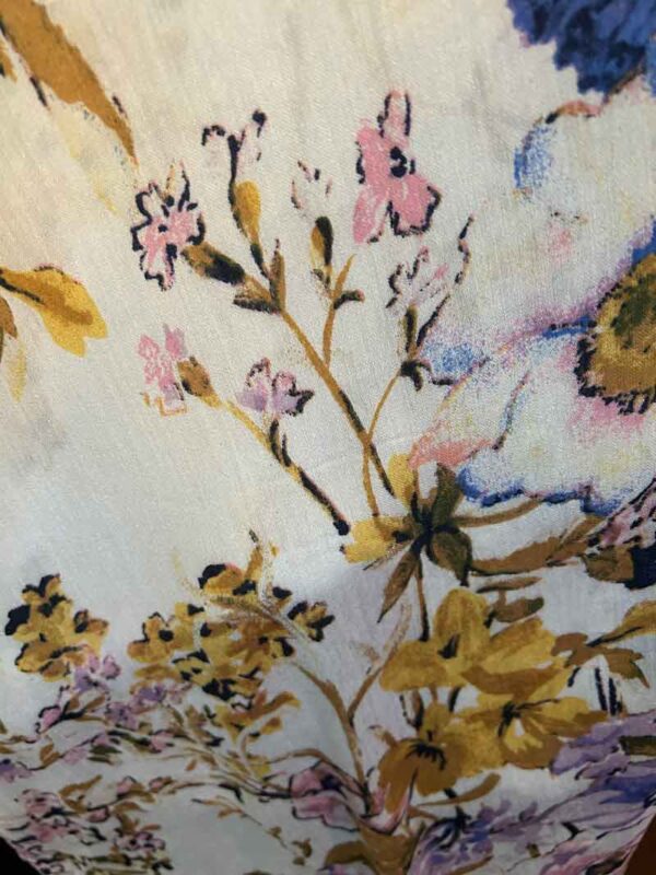 Whit Floral Chico's Scarf - Image 2
