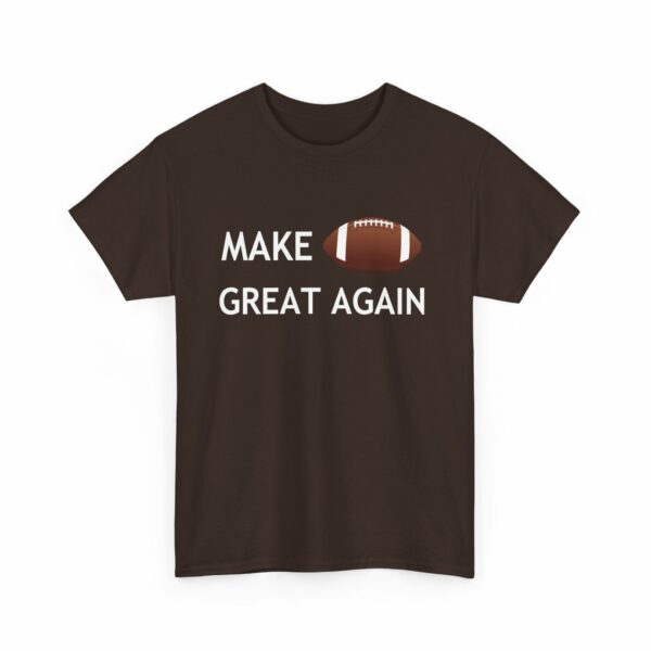 Make Football Great Again - Color Cotton Tee - Image 3